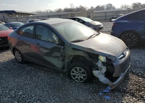 2014 Hyundai Accent Gls из США, поврежденный, VIN KMHCT4AE7EU708697